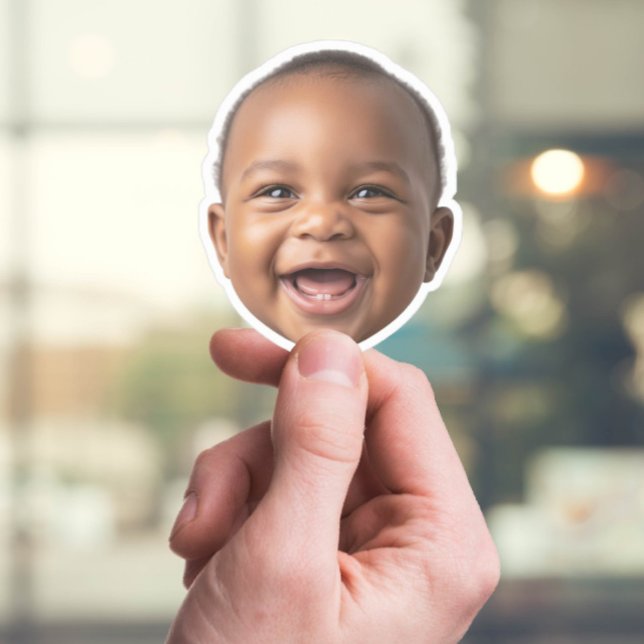 Sticker personnalisé pour le visage de bébé - Phot (Créateur téléchargé)