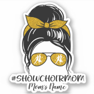 Sticker Personnalisé Show Choir Maman