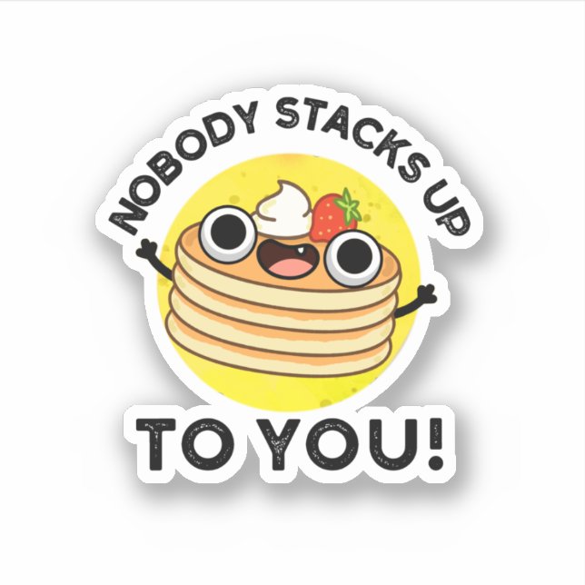 Sticker Personne Ne Te Monte Le Pantalon Drôle (Devant)