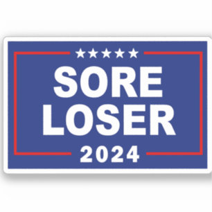 Sticker Perte de la douleur anti-Trump 2024
