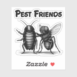 Sticker Pest Friends BFF