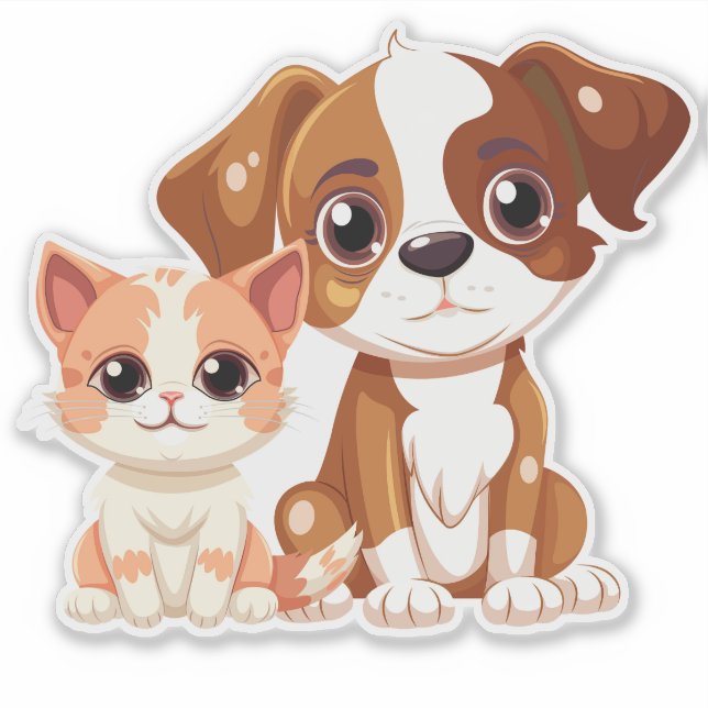 Sticker Pet Lovers (Devant)