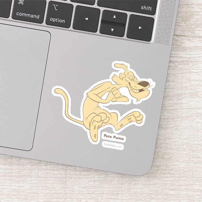 Sticker Pete Puma Excité (Détail)
