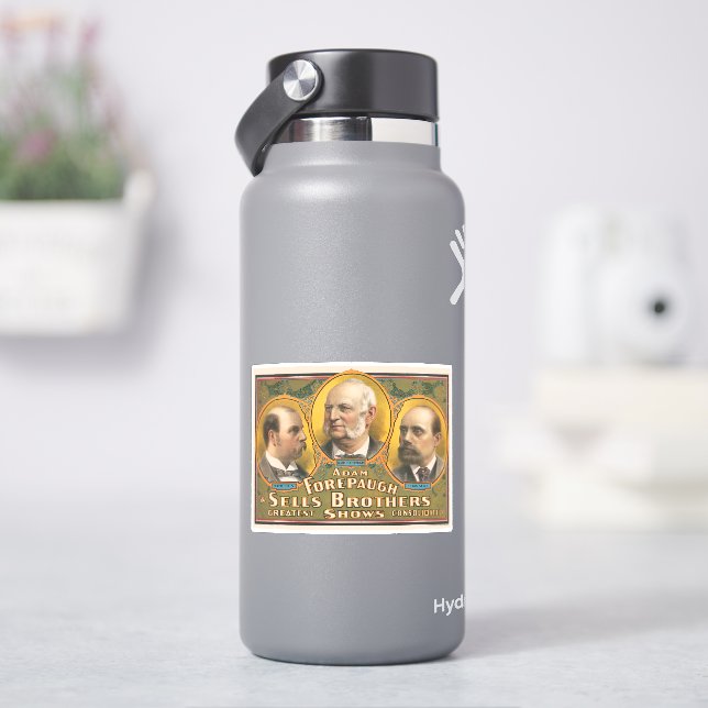Sticker Peter Sells, Adam Forepaugh Et Lewis Sells (HydroFlask)