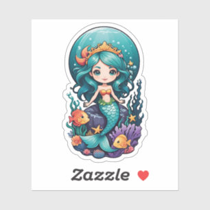 Sticker Petite sirène