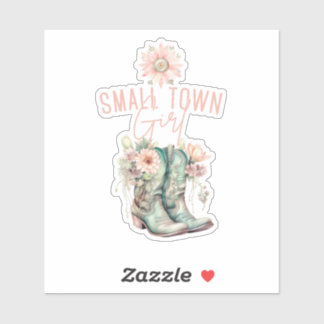 Sticker Petite Ville Campagne Boho Vibe