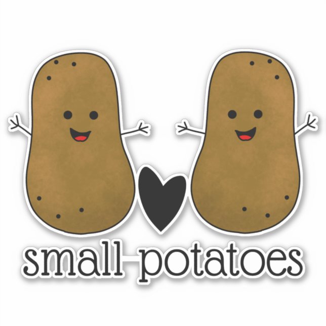 Sticker Petites pommes de terre (Devant)
