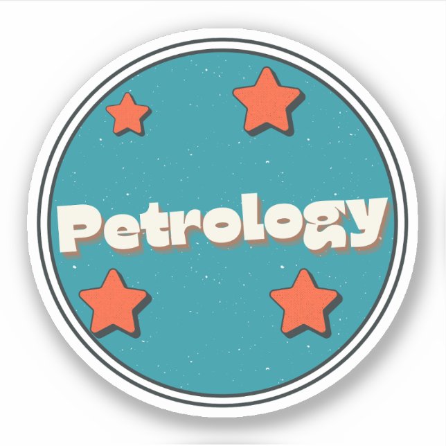 Sticker Pétrologie (Devant)