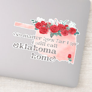 Sticker Peu importe jusqu'où je vais J'appelle toujours Ok