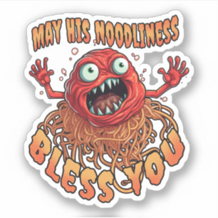 STICKER PEUT SA NOODLINESS VOUS BÉNÉFICIER SPAGHETTI & MEA