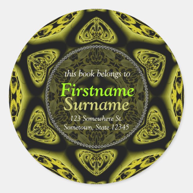 Sticker Peyote Géométrique Star (Devant)