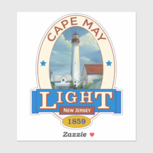 Sticker Phare de Cape May