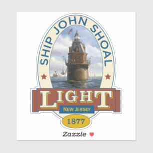 Sticker Phare de John de bateau