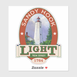Sticker Phare de Sandy Hook
