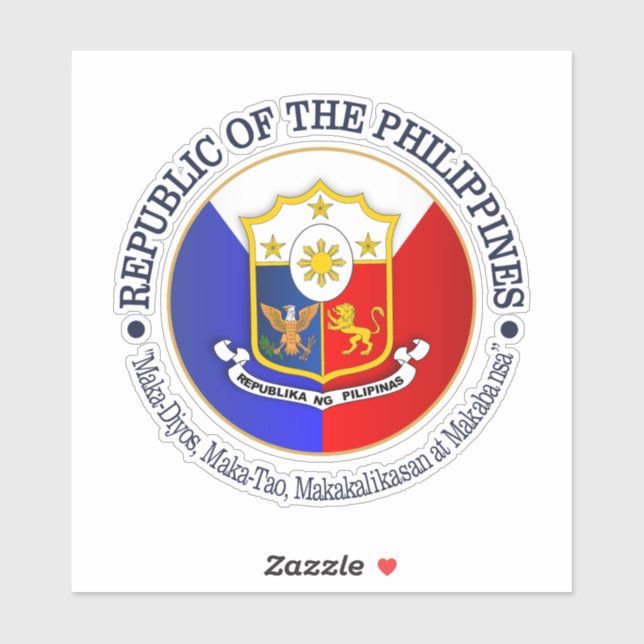 Sticker Philippines (Feuille)