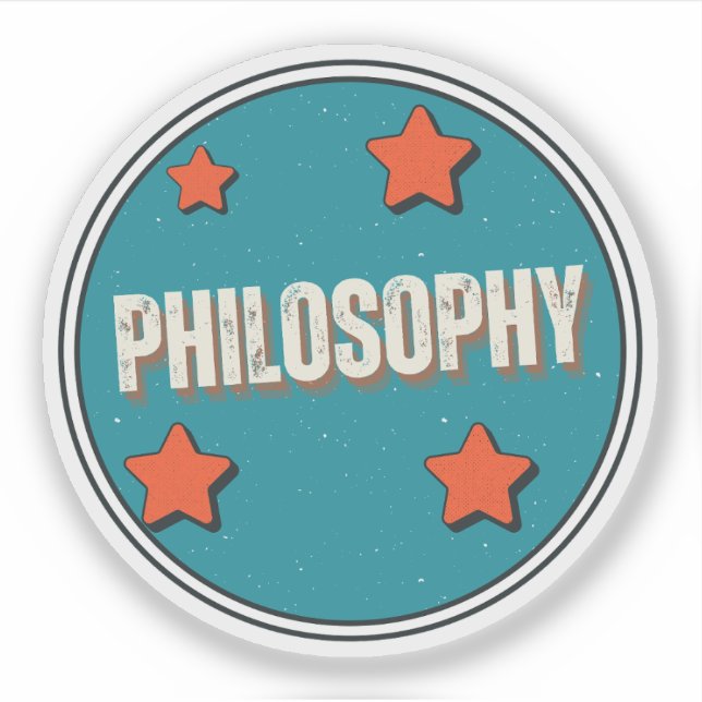 Sticker Philosophie (Devant)