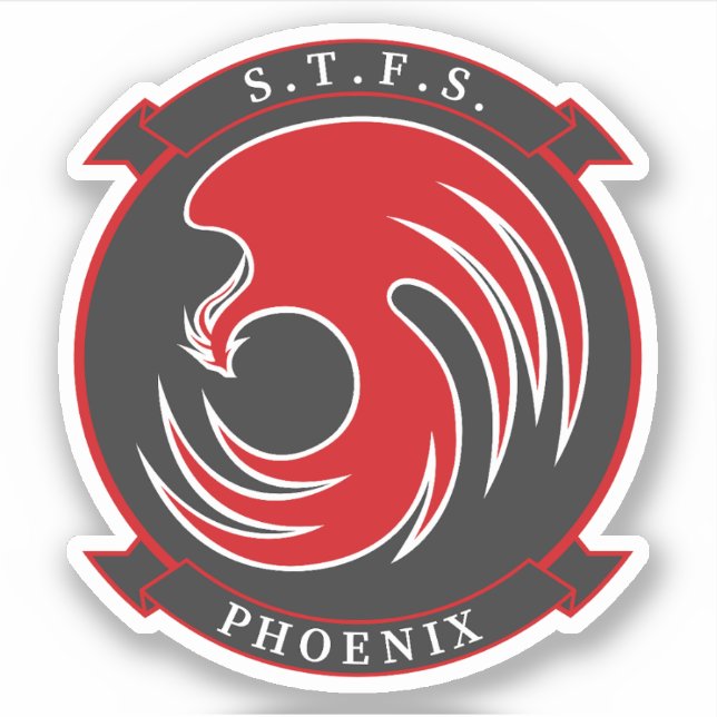 Sticker Phoenix (Devant)