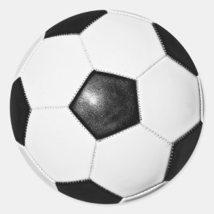 Sticker photo de balle de football
