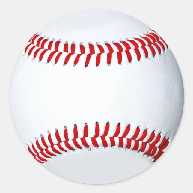 Sticker photo de baseball (Devant)