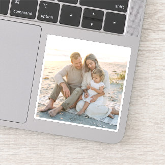 Sticker Photo de famille personnalisée