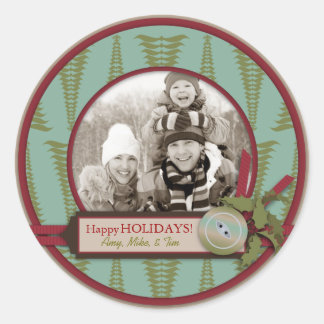 Sticker photo de Noël chic 2
