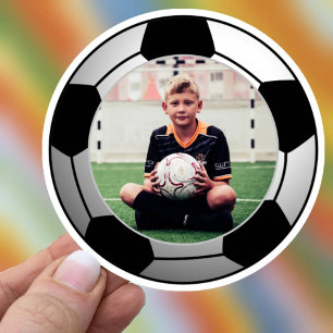 Sticker Photo de sport de ballon de football
