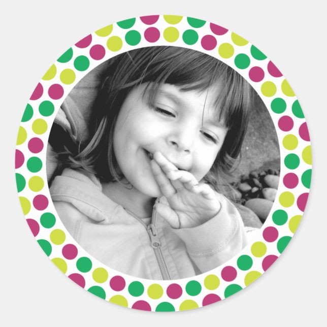 Sticker photo de vacances Joyeux et brillant 2010 (Devant)