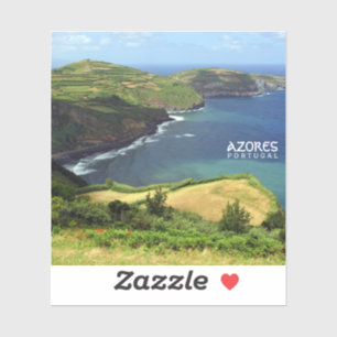Sticker Photo des îles des Açores, Portugal