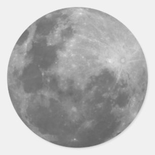 Sticker photo lunaire Pleine lune Super Moon