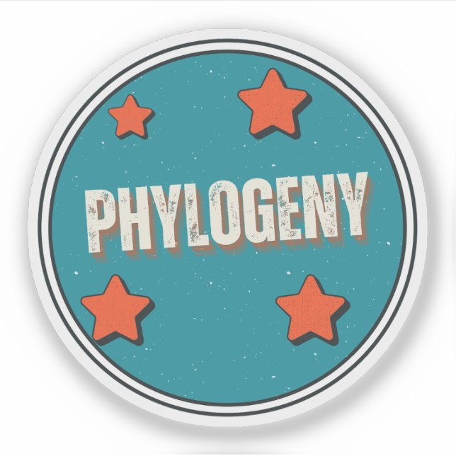 Sticker Phylogénie (Devant)