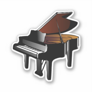 Sticker Piano...musique, musique