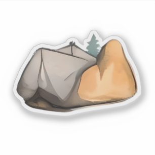 Sticker Pic d'or