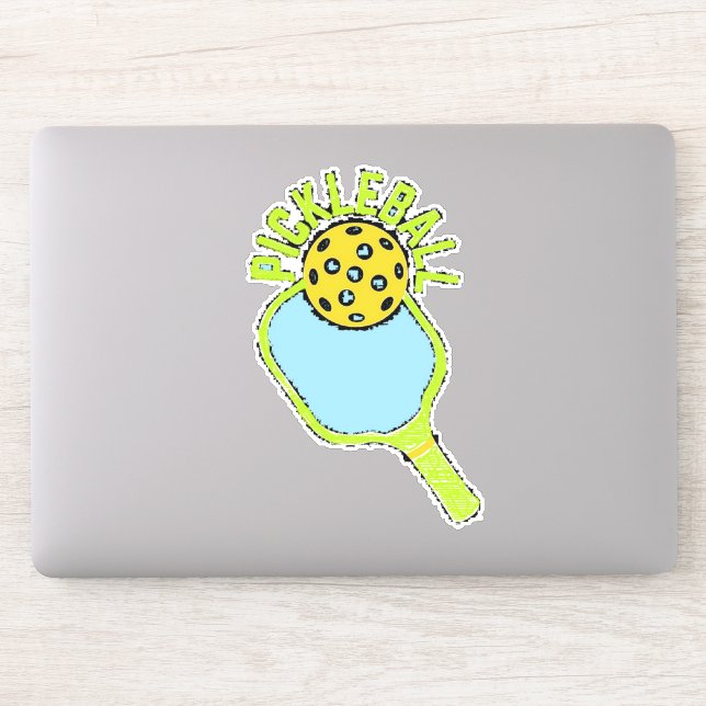 Sticker Pickleball Paddle (Ordinateur)