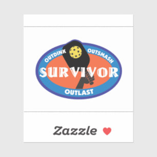 Sticker Pickleball survivant