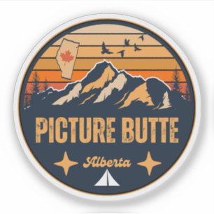 Sticker Picture Butte, Alberta