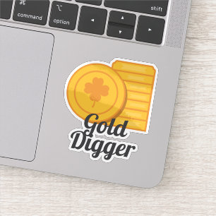 Sticker Pièces d'or de la Saint-Patrick