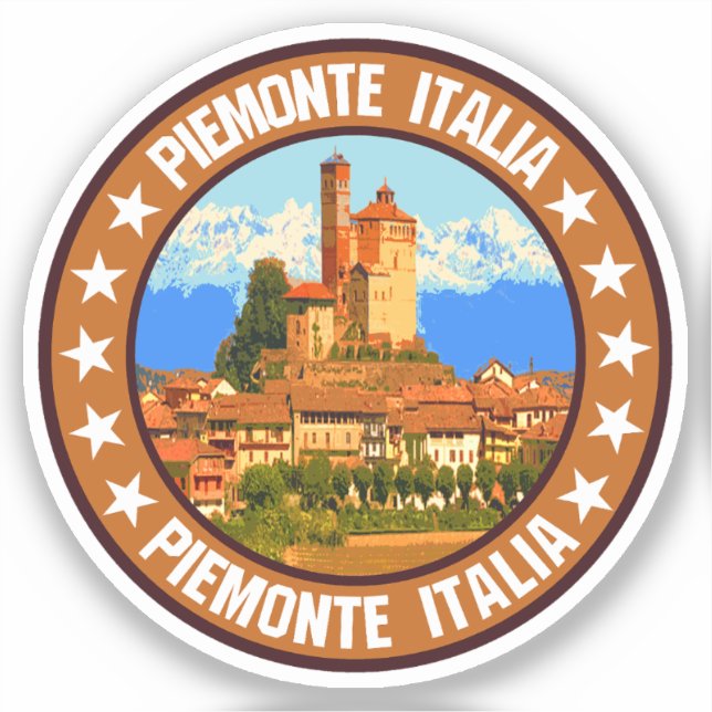 Sticker Piemonte (Recto)