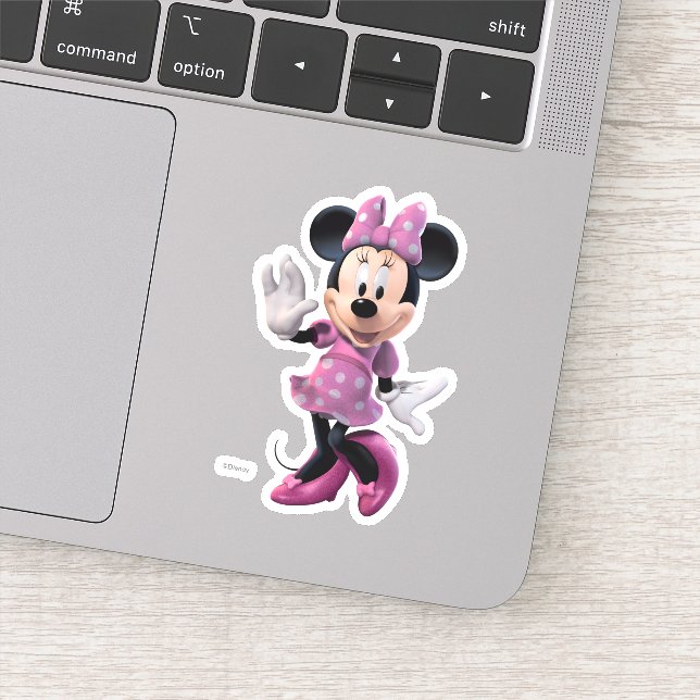 Sticker Pink Minnie | Pose mûre (Détail)