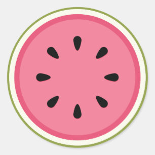 Sticker Pink Watermelon
