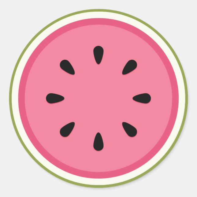 Sticker Pink Watermelon (Devant)