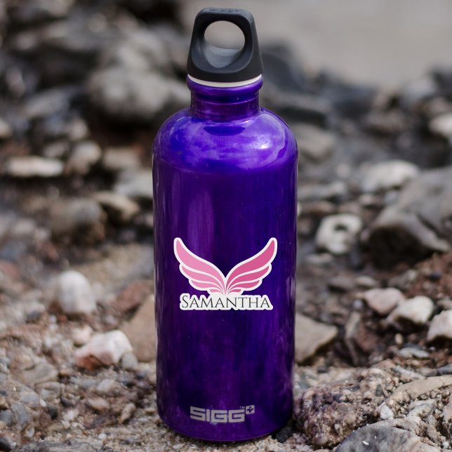 Sticker Pink wings cute girly Aviation  (Créateur téléchargé)