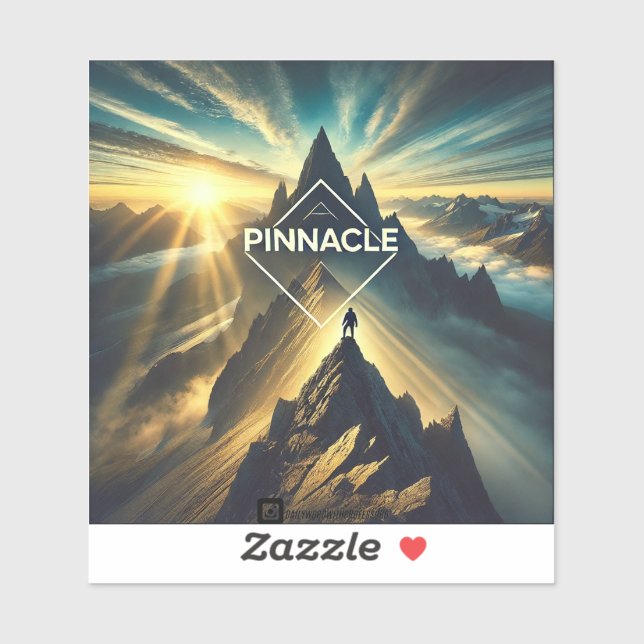Sticker Pinnacle Design (Feuille)
