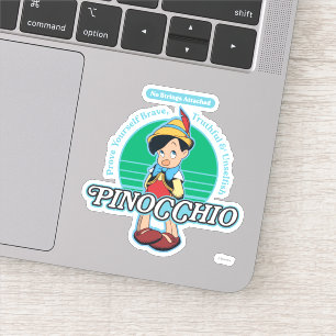Sticker Pinocchio Aucune chaîne attachée