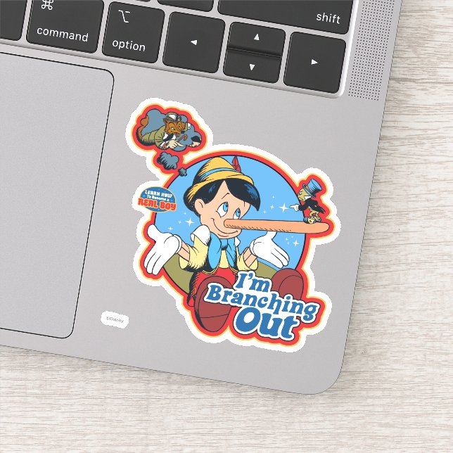 Sticker Pinocchio | I'm Branching Out (Détail)