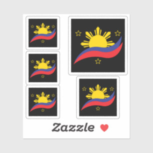 Sticker Pinoy Flag