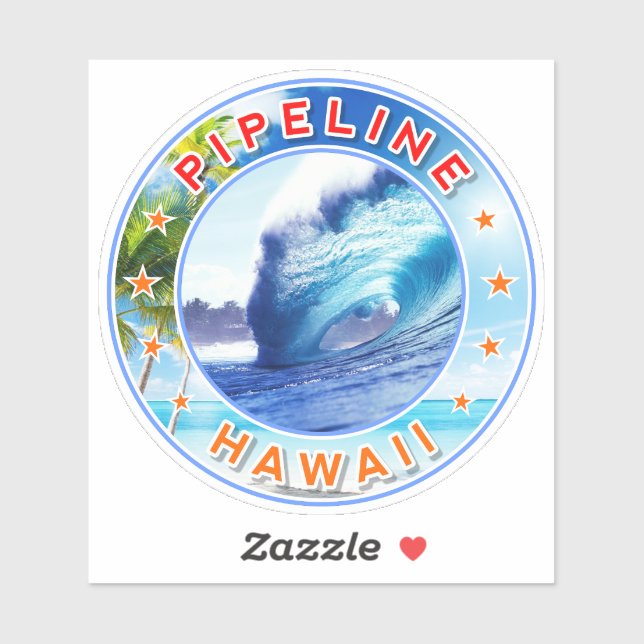 Sticker Pipeline, Hawaii (Feuille)