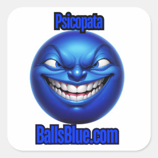 Sticker Piscopata Carré 3" - Montrer votre amour f