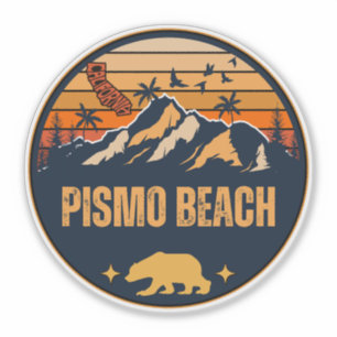 Sticker Pismo Beach, Californie