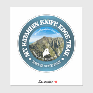 Sticker Piste du couteau (Katahdin)
