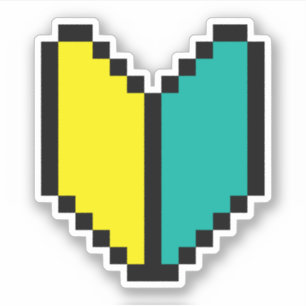 Sticker Pixel 8 bits Wakaba / Mark Shoshinsha